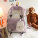 Balo dù đi học, đi chơi unisex có bóp ngăn keo 901 kèm phụ kiện gắn, (KHÔNG KÈM MÓC KHÓA TREO)